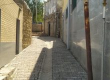 پروژه بهسازی معابر روستا مشاهیر بخش خاروانا با اجرای کفپوش بتنی و تامین مصالح از طرف مس سونگون و اجرا توسط دهیاری