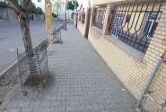 بهسازی فضای عمومی در روستای چای‌کندی