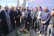 آیین کلنگ زنی تقاطع غیر همسطح ورودی ورزقان