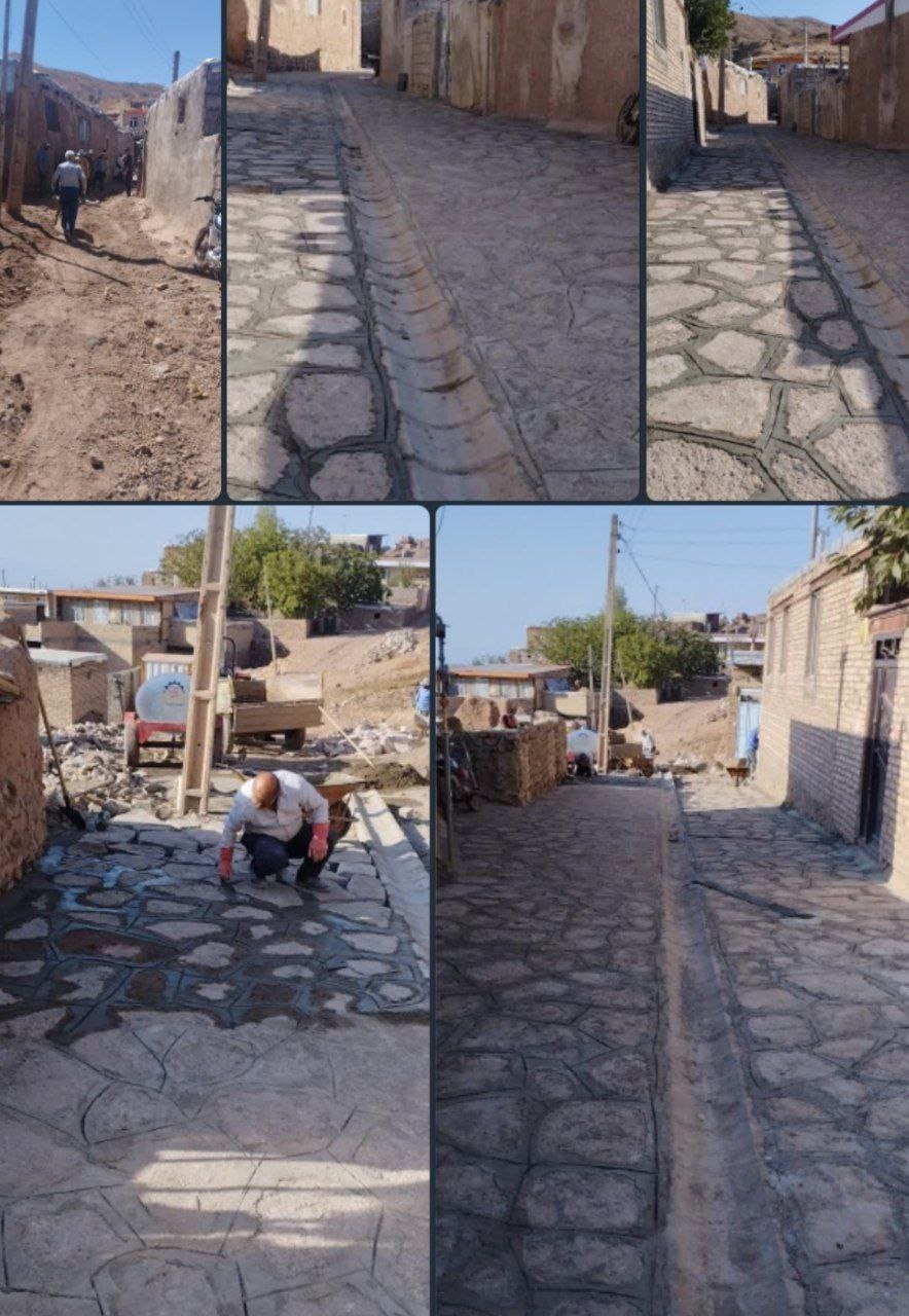 نقش بستن همت مسئولان اینبار در کف  روستای «کلنل پسیان تاریخ ساز»